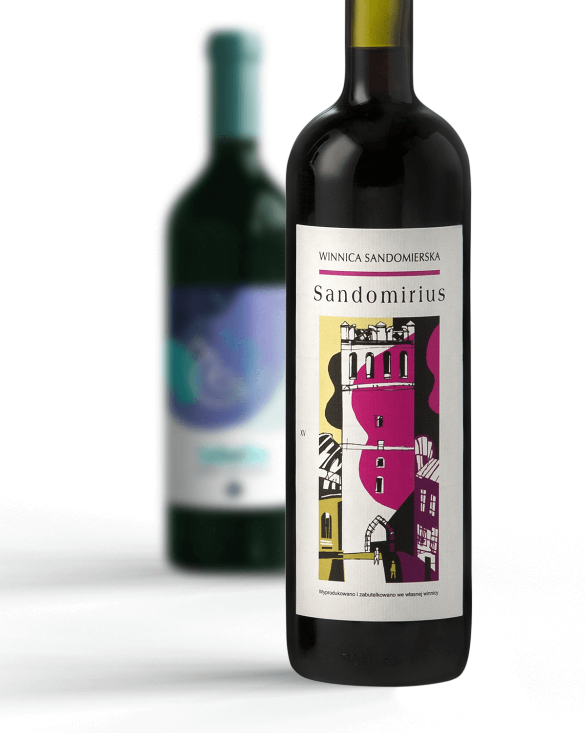 Etiketten für Wein