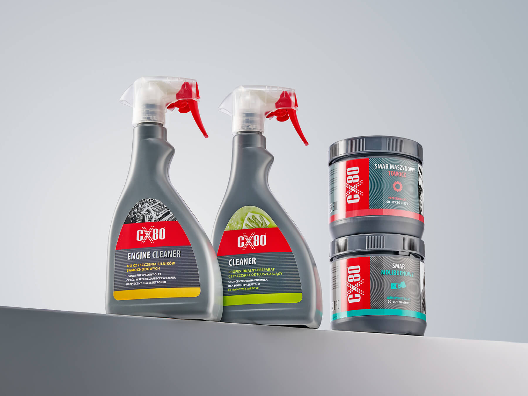 Etykiety na chemię: CX80