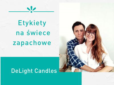 etykiety samoprzylepne na świece zapachowe