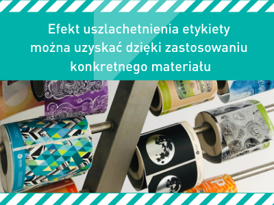 różne materiały etykiet na świece