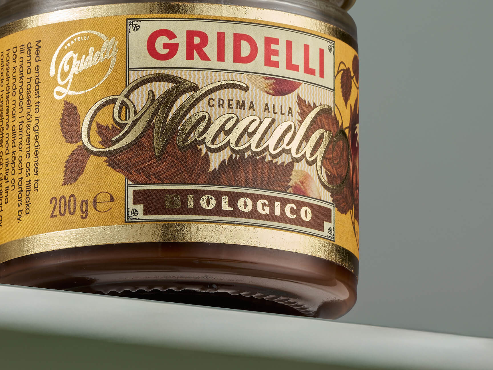 Etykiety na artykuły spożywcze: Gridelli