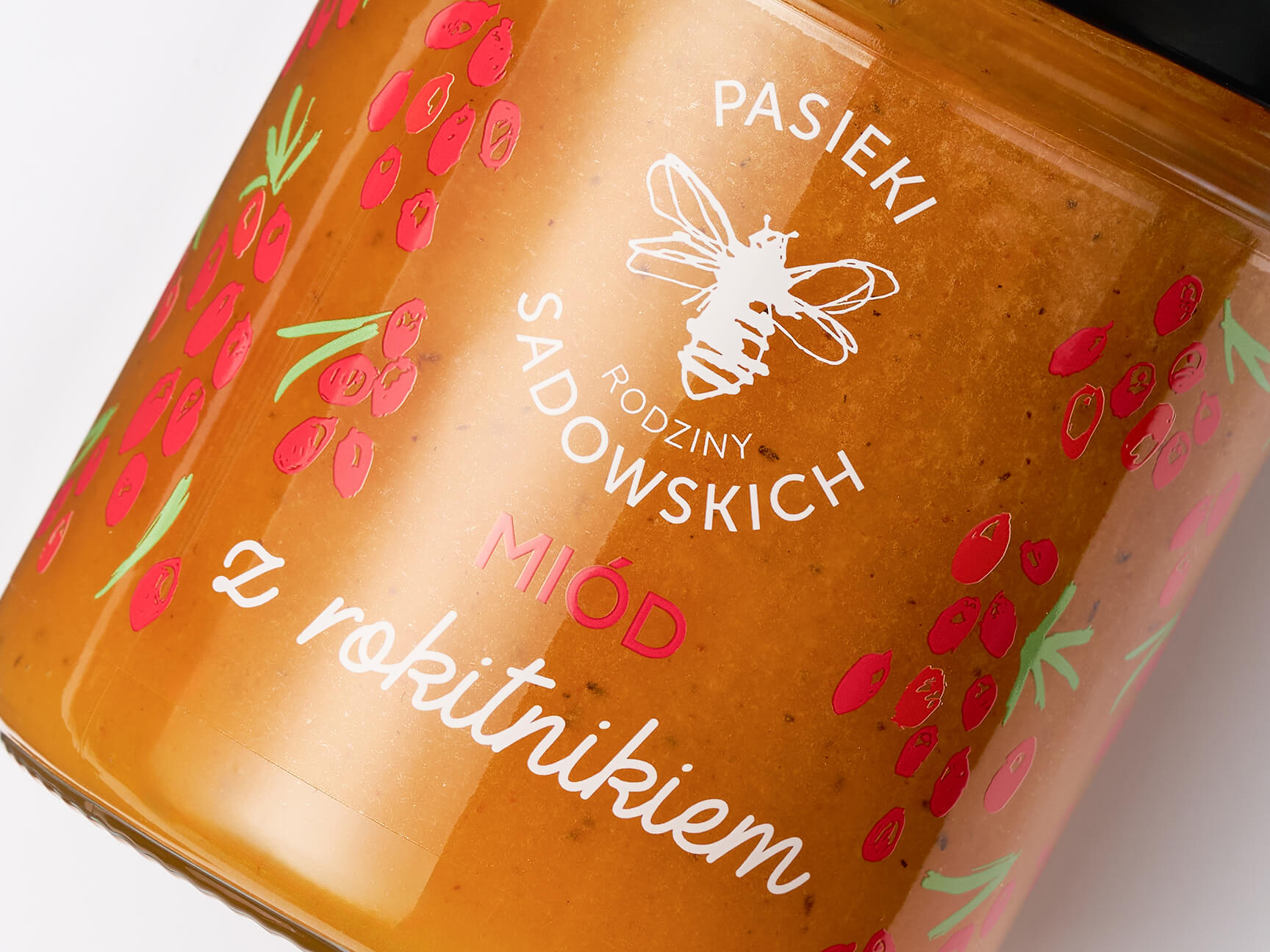 Etykiety na artykuły spożywcze: Miody Pasieki Sadowskich