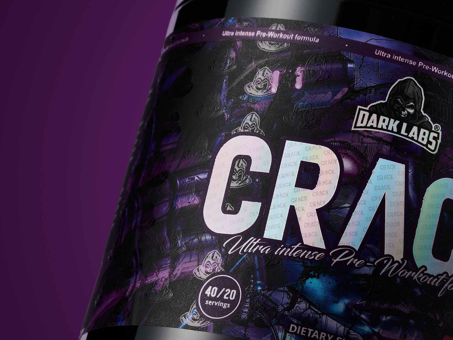 Etykiety na suplementy: Dark labs