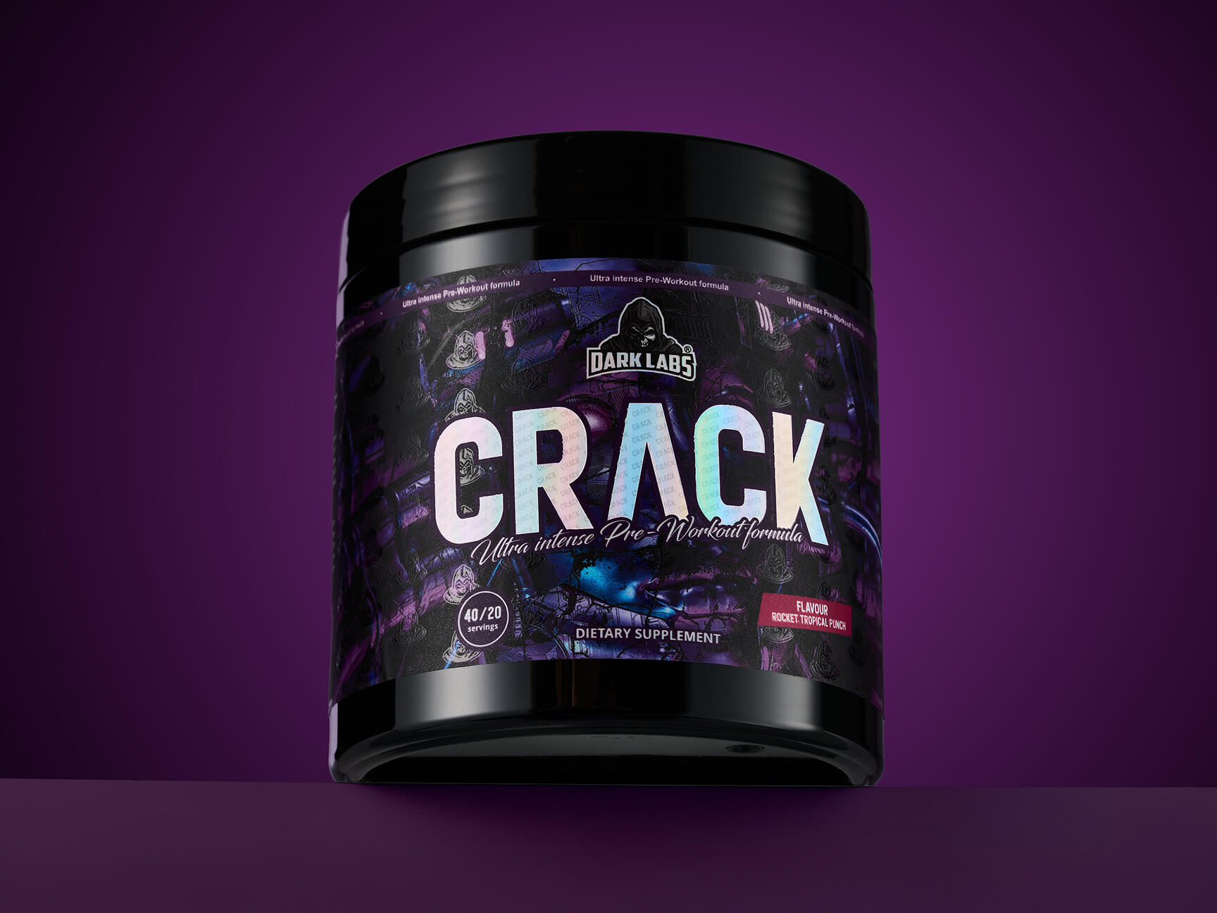 Etykiety na suplementy: Dark labs